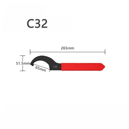 Coilover Spanner Wrench , Coilover Wrench, C-Shape Spanner Wrench, Shock Spanner Hook Wrench Tools