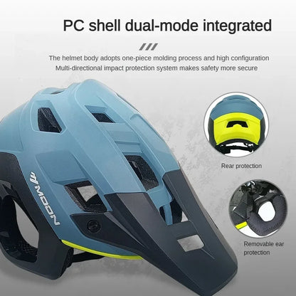 Off-Road Mountain Motorcycle Helmet – Full Face Safety with Lightweight Durability for Ultimate Riding Performance