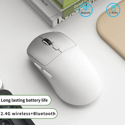 Lenovo Mouse Bluetooth 2.4G Wireless Three-Mode Rechargeable Ergonomic Office Gaming Portable Mice For iPad PC Laptop Mouse ﻿