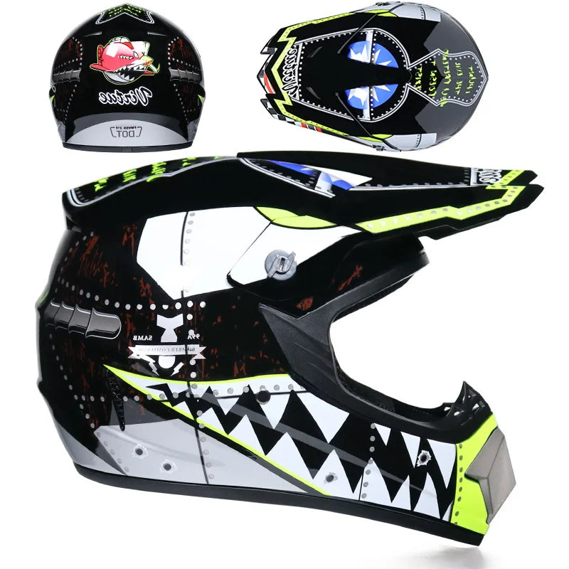 Motorcycle helmet children off-road helmet bike downhill AM DH cross helmet capacete motocross casco para motociclista