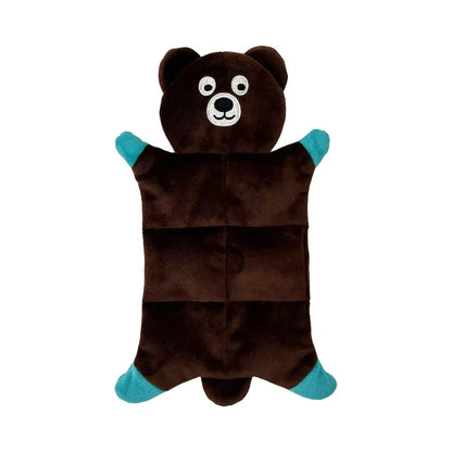 Dog Vocal Toys Cute Non-stuffed Soft Plush Toy Puppy Educational Teething Chew Toys Pet Supplies for Small Medium Dogs