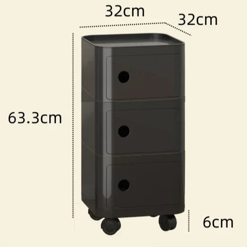 Luxury Plastic Storage Boxes Organizers Clothes Stationery Moving Storage Box Multifunctional Display Boxes Food Box Large