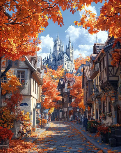 Diamond Painting  Accessories Landscape Scenery Diamond Mosaic Handmade Art Exquisite Gift Home Decor
