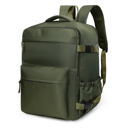Backpack for Men and Women, Simple Business Trip Luggage Bag, Boarding Travel Bag, Large Capacity Backpack