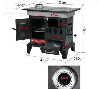 Outdoor Stoves Firewood Portable Camping Multifunction Burner for Home Stoves Kitchens Travel Nature Hike Camp Equipment