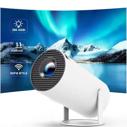 2026 New HY300 Projector 4K Android 11 Wifi6 290ANSI Allwinner H713 BT5.0 1080P 1280*720P Cinema Outdoor Portable Projetors ﻿