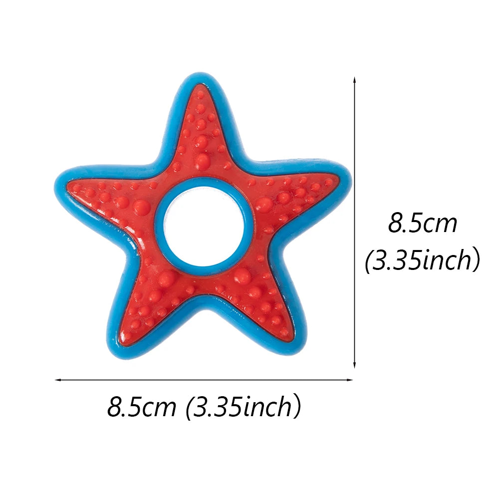 Teething Puppy Dog Chew Toy for Small Dogs Safety Rubber Pet Toys Chihuahua Cat Playing Ball Accessories Suministros Para Perros