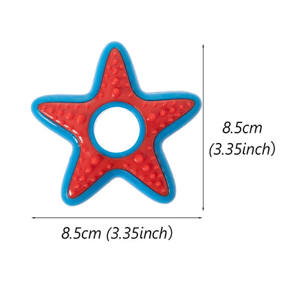 Teething Puppy Dog Chew Toy for Small Dogs Safety Rubber Pet Toys Chihuahua Cat Playing Ball Accessories Suministros Para Perros