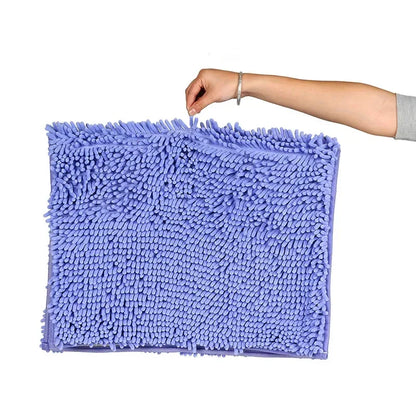 Rectangular Floor Door Mat Carpet, 40X60cm, Soft, Non - Slip, Bathroom, Floor Door Mat, Dirt Barrier