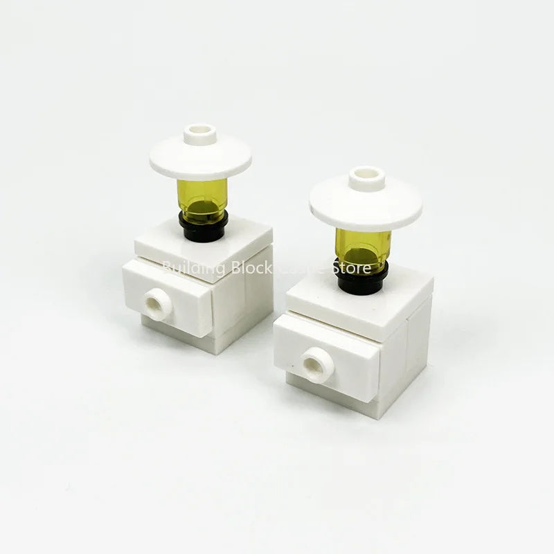 MOC Modern Home Sofa, TV Cabinet, Furniture, Refrigerator Small Particle Building Block Scene Construction Toy Model