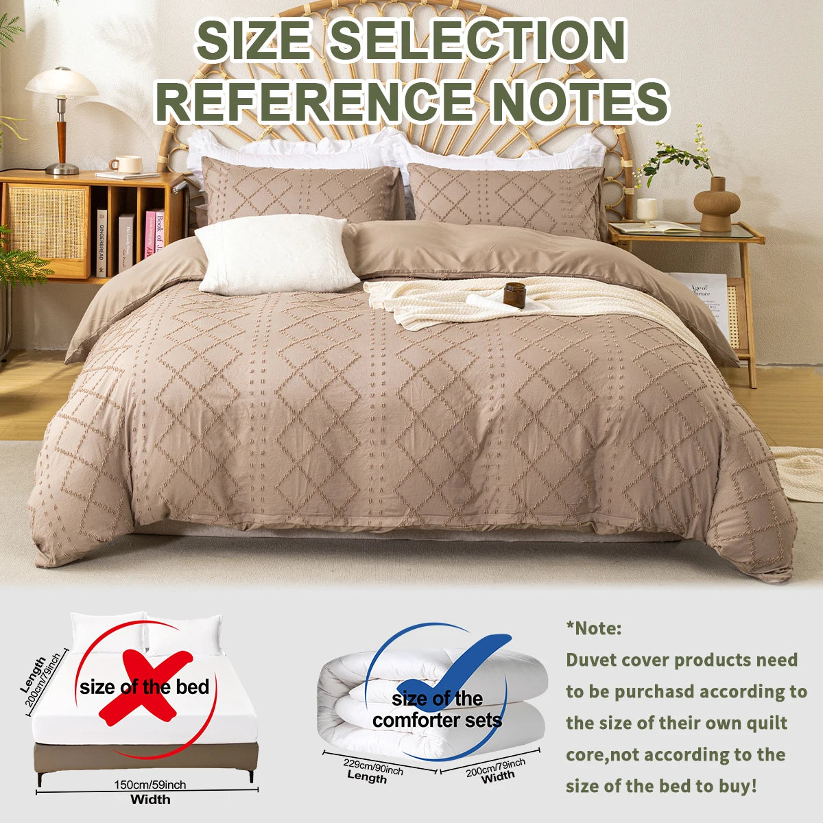 3pcs Cutting Flower Bedding Set with Zip Closure - Polyester, All-Season Comforter Set (Comforter & Pillow Shams Not Included)