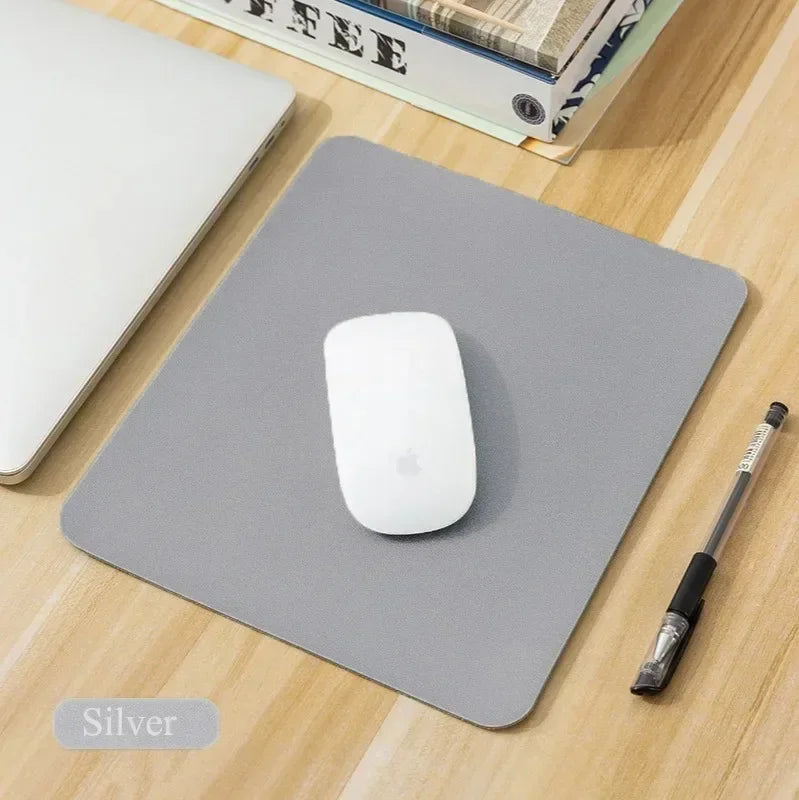 2026 New Small PU mouse pad Non-Slip Gaming Desktop Mouse Pad Waterproof Anti-Scratch Easy To Clean Mat For PC Laptop Desktop