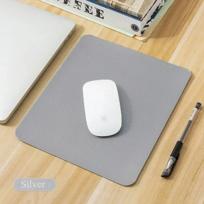 2026 New Small PU mouse pad Non-Slip Gaming Desktop Mouse Pad Waterproof Anti-Scratch Easy To Clean Mat For PC Laptop Desktop