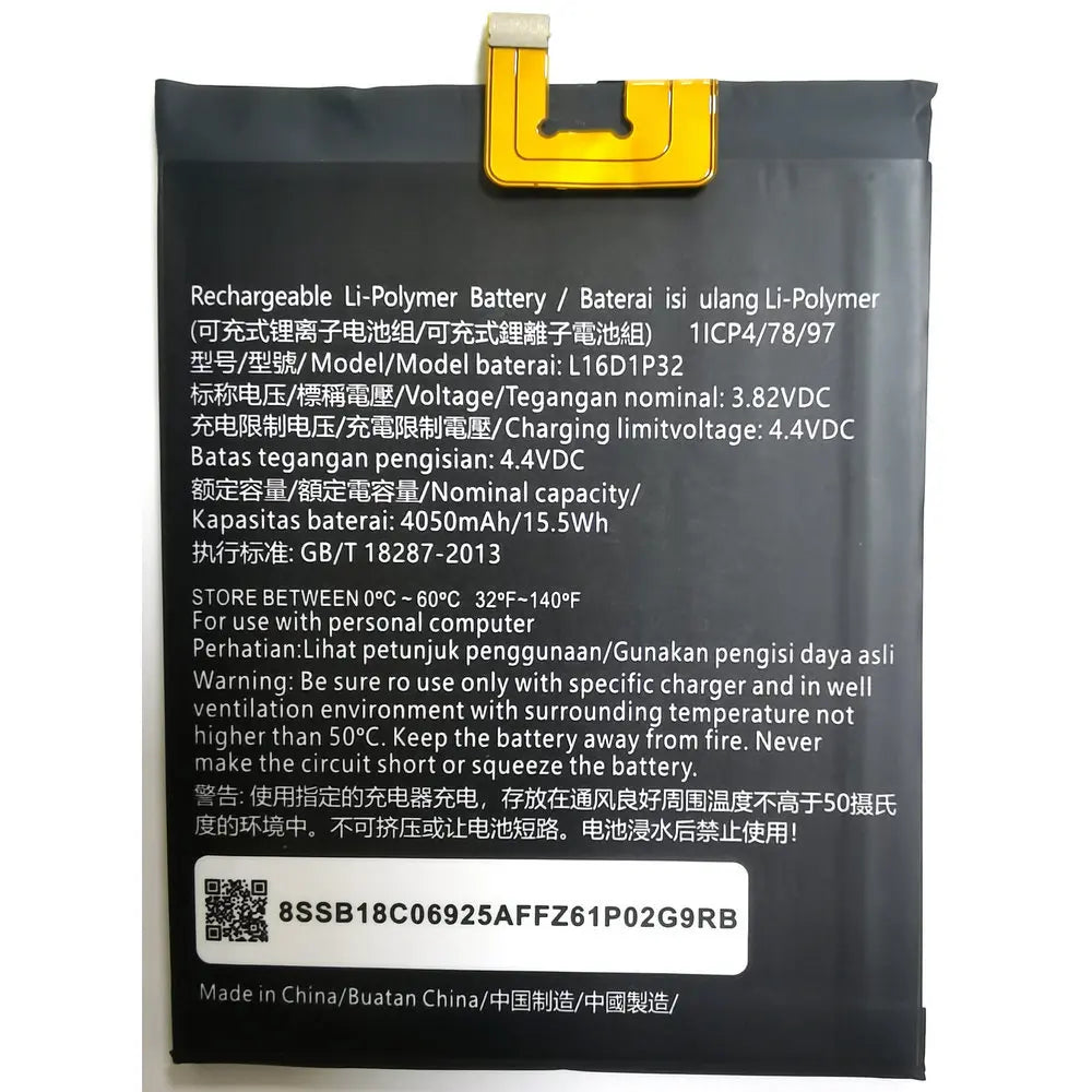 New L16D1P32 Battery For Lenovo Phab 2 PB2-650 PB2-650M PB2-670N PB2-670M PB2-670Y PB2 670N 670Y Cell Phone