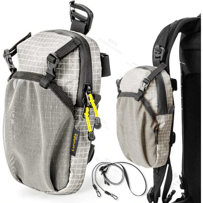 Backpack Shoulder Strap Attachment Bag Smartphone Pouch Waterproof Strap Pack for Sports Hiking Camping Lightweight