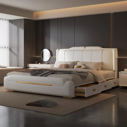 Trendy Lazy Bed Universal Individual Reception Minimalist Ergonomic Bed Bedroom Beauty Princess Service Muebles Trendy Trendy