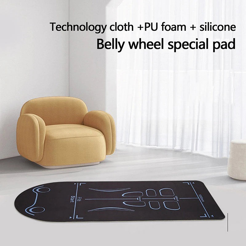 New Yoga Mat Non Slip Shock Absorber Thick Kneeling Mat Kneeling Pads Reusable Gym Mat For Women Men Home Pilates Floor Workouts
