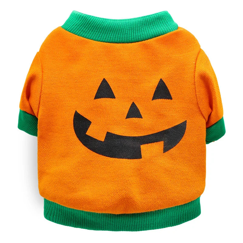 Halloween & Christmas Pet Clothes - Dog & Cat Winter Outfits for Small Breeds, Teddy, Siamese, Persian, Garfield & Blue Cats