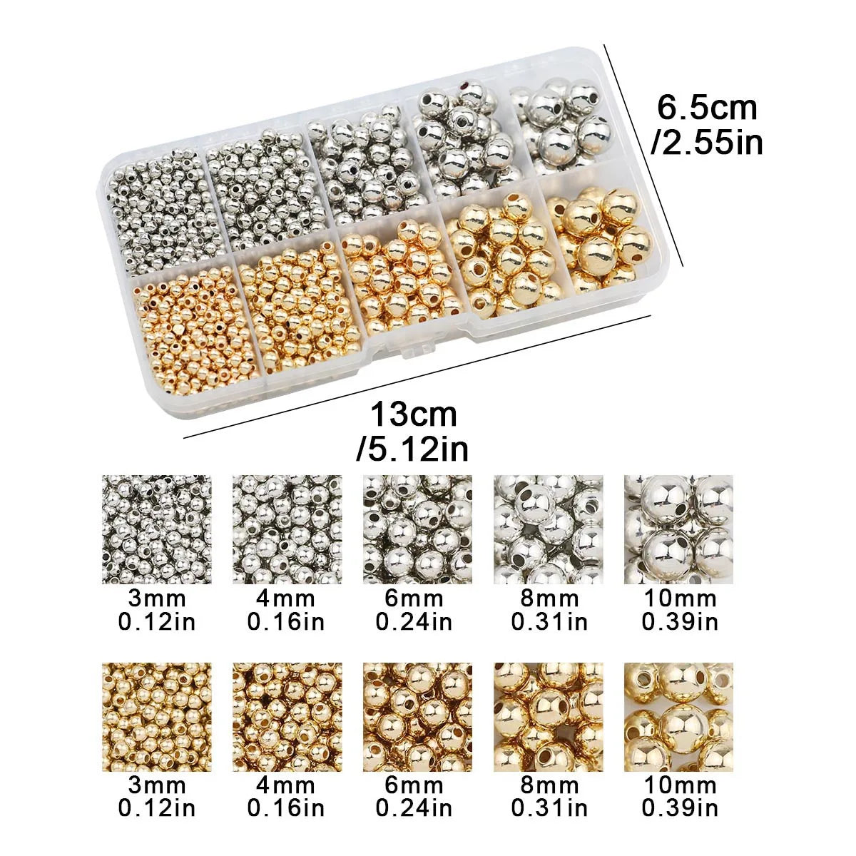 CCB Craft Kits A Variety of Styles Sizes—Handmade DIY Jewelry Making Materials Accessories for Bracelets Necklaces Other Jewelry