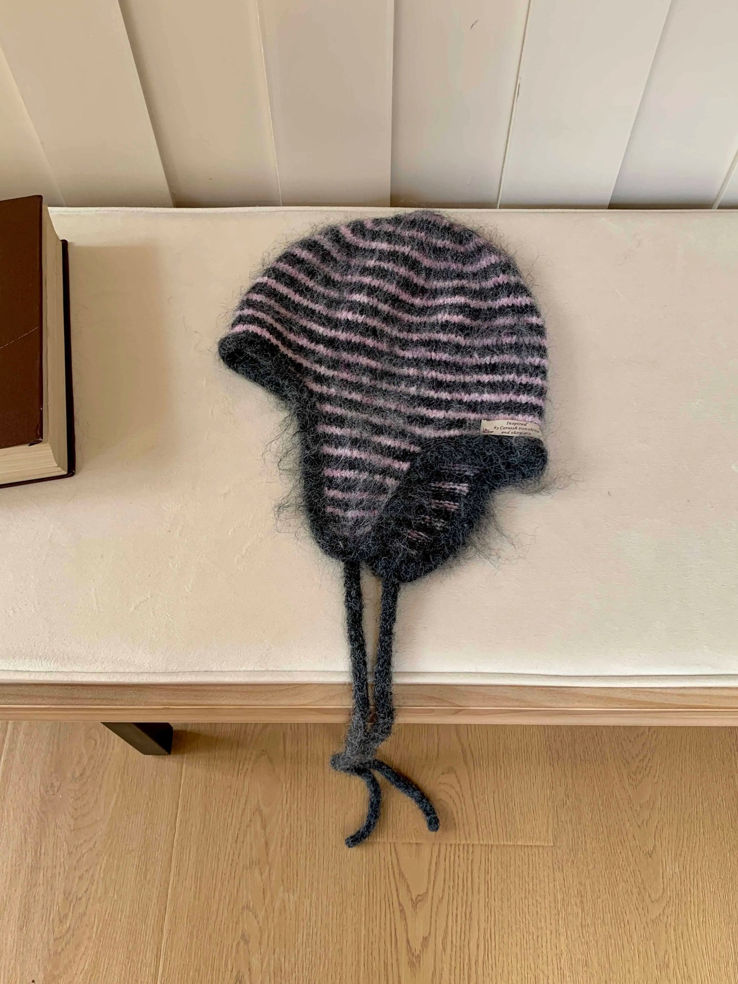 2025 new Fashion Knitted Hat Women Autumn Winter Skullies Beanies Ladies Colorful Earflap Cap Female Handmade Tassels Beanie Hat