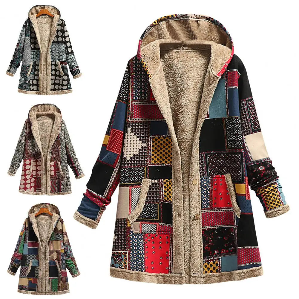 Wonderful Long Coat  Keep Warm Anti-fade Women Overcoat  Winter Keep Warm Jacket Coat