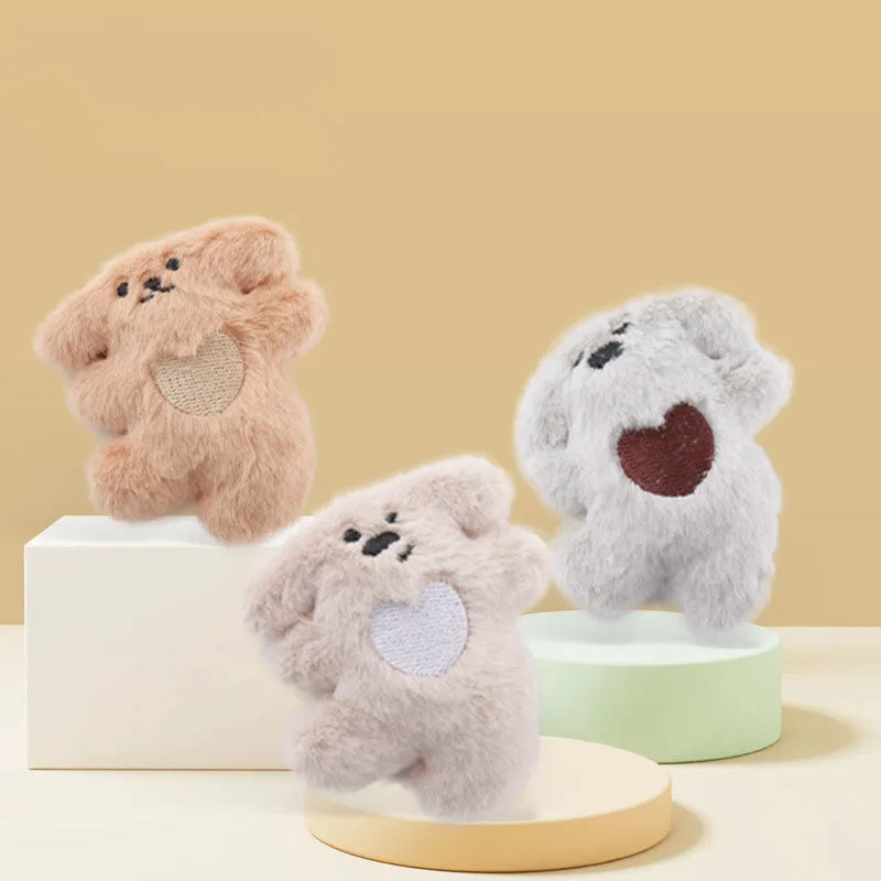 New Pet Toys for Dogs & Cats - Puppy Teething Chew Toys with Catnip & Crinkle Paper, Self-Playing Interactive Molar Dental