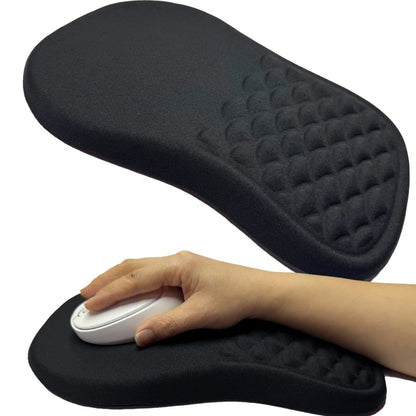 Ergonomic Wrist Support Mouse Pad - Non-Slip High-Elastic Memory Foam, Comfortable Durable Mat For PC/Laptop Home & Office