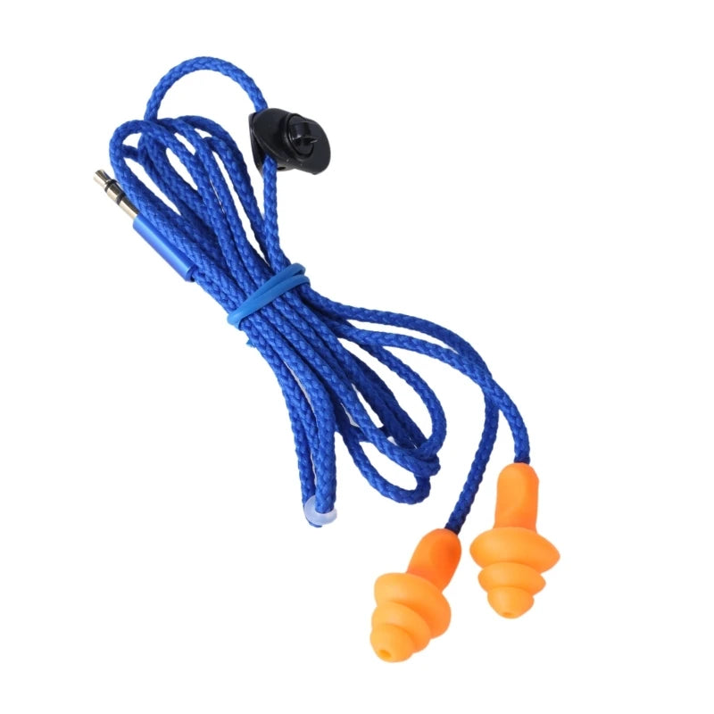 Earplug Headphones For Work Safety Earbuds Headphones Earplugs For Hearing