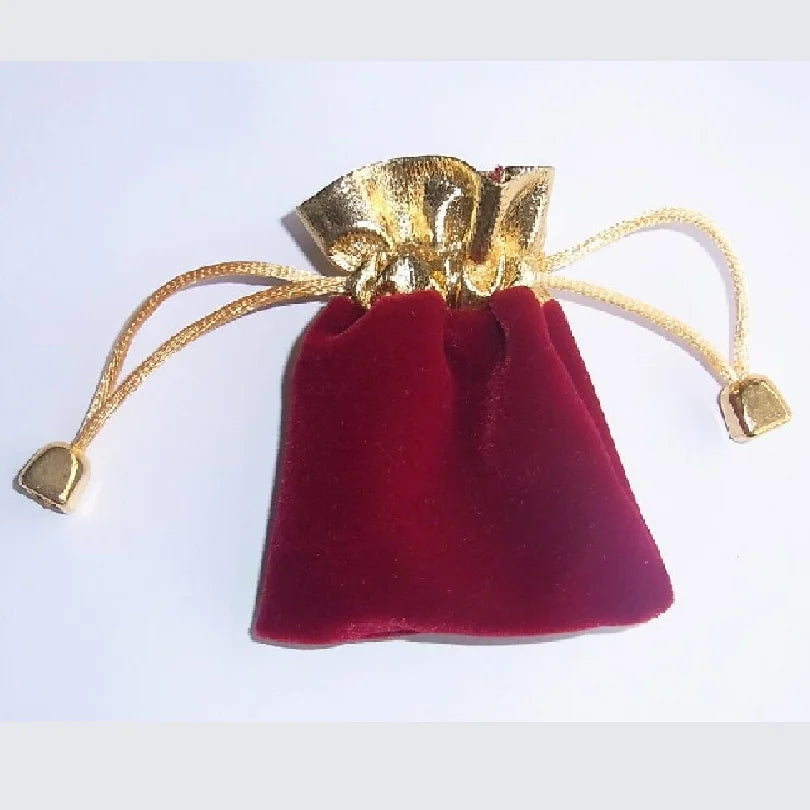 Fine Jewelry Package Velvet Bag Save Precious Metal Jewelry