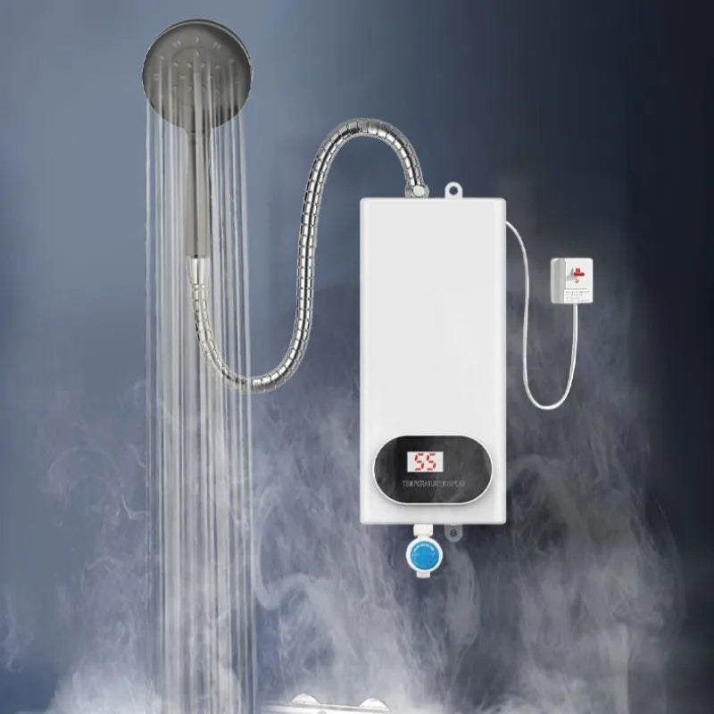 RYK-008 Electric Kitchen Bathroom Water Heater Tap Instant Hot Water Faucet Heater Cold Heating Faucet Tankless Instantaneous