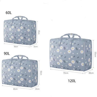 Large Blanket Storage Bags Folding Comforter Storage Bag For Clothes Storage Containers For King Comforter Bedding Pillow Sheet
