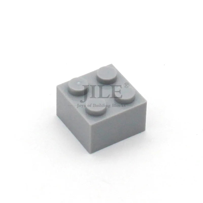 50pcs MOC Building Blocks Brick 2x2 3003 DIY Enlighten Creative Basics Classic Sets Compatible with Assembles Particles Toys