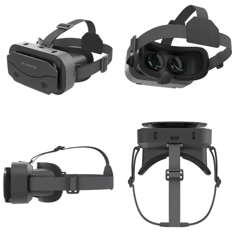 3D Virtual Reality VR Glasses Headset Devices Helmet Lenses Goggles Smart For Smartphones Phone Cell Mobile Game Viar Viewer Set
