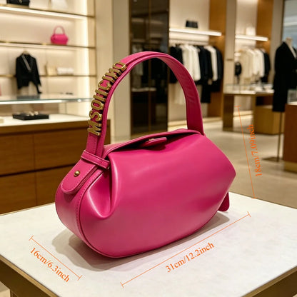 Women French Bread Stick Underarm Bag Crossbody Shoulder Handbag Purse Mini Round Tube Clutch Casual Summer 2026 New