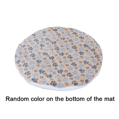 Soft Cat Bed Mats Short Plush Pet Sleeping Bed Mats for Cats Small Dogs Cute Pet Pad Blanket Warm Kitten Cushion Cat Accessories