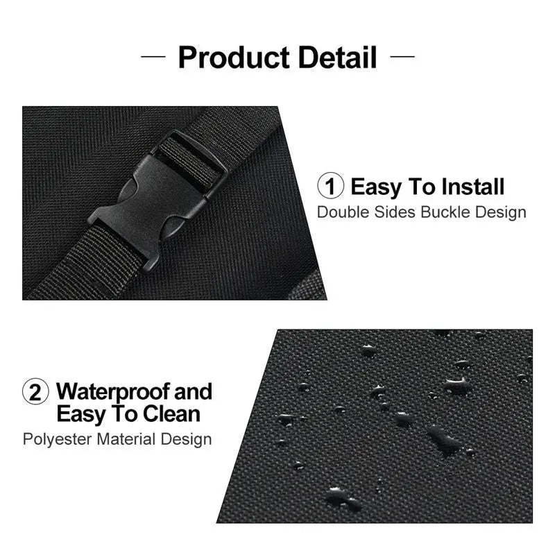 Waterproof Pet Dog Car Seat Cover Protector Foldable Heavy Duty Pet Dog Hammock Car Seat Cover Waterproof Scratchproof Nonslip