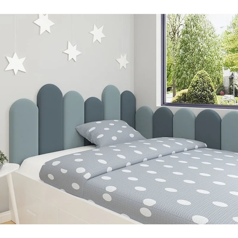 Headboard Bedroom Furniture Bedside Head Board Wall Stickers Self-adhesive Nordic Bed Headrest Cabeceros De Cama 135 90 145 150