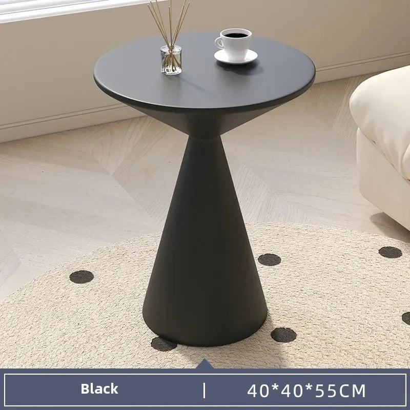 Round Coffee Table Home Living Room Side Table Small Sofa Sideboard Bedroom Hotel Corner Table Modern Living Room Decor