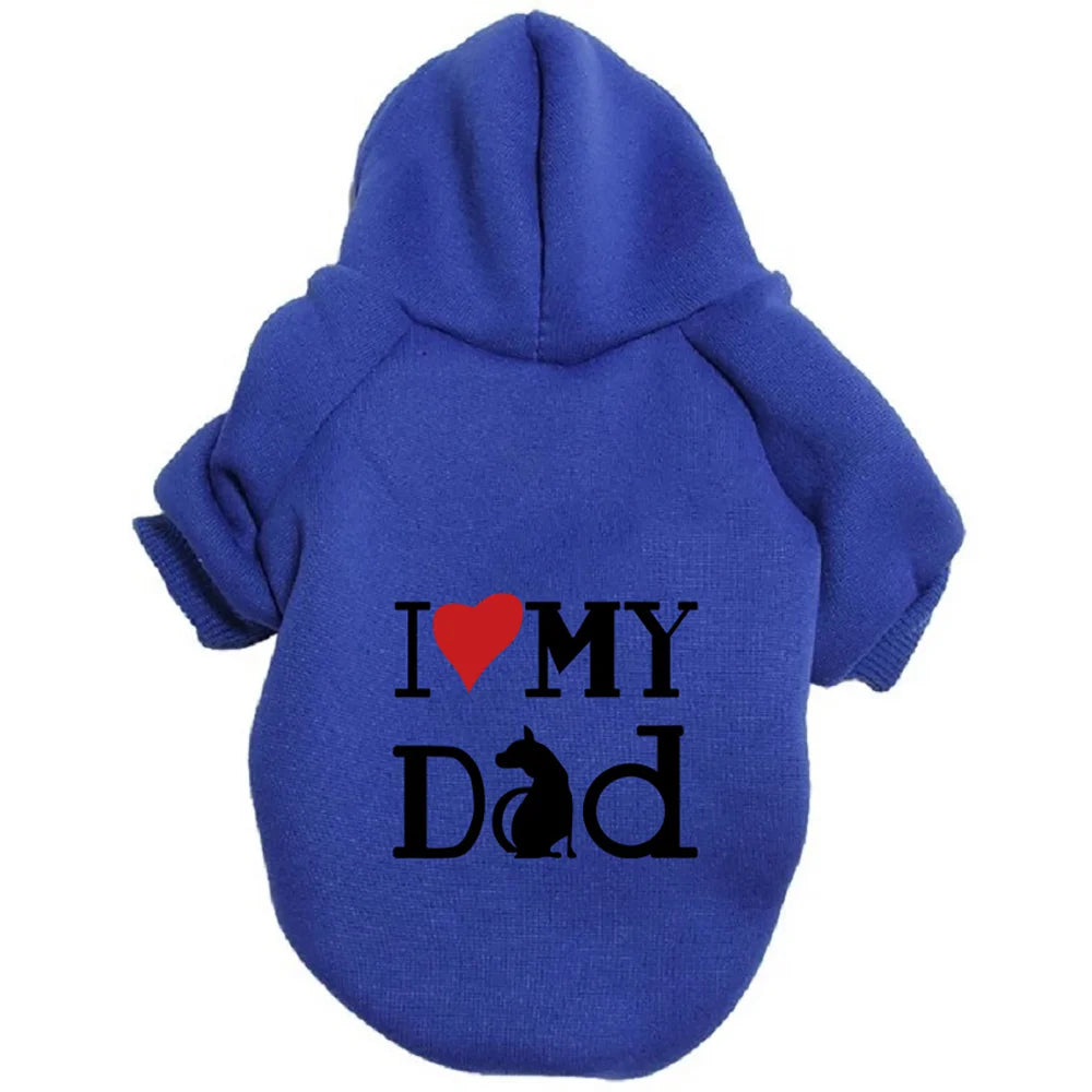 Dog Apparel Clothes Wholesale Cotton Coat Hoodie Pet Jacket Vest Fashion Dog Clothes Clothing For Pet Dog Tracksuit Pyjamas