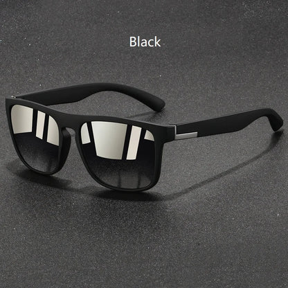 Fashion Vintage Square Sunglasses Men Women Fishing Driving Man Luxury Brand Designer Sun Glasses Anti-Glare Retro Eyewear