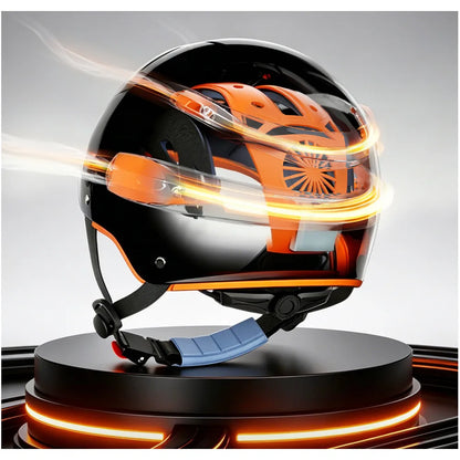 All-Season Electric Motorcycle For Men And Women, Sun Protection Riding Half Helmet, Scooter Three-Quarter Retro Safety Helmet