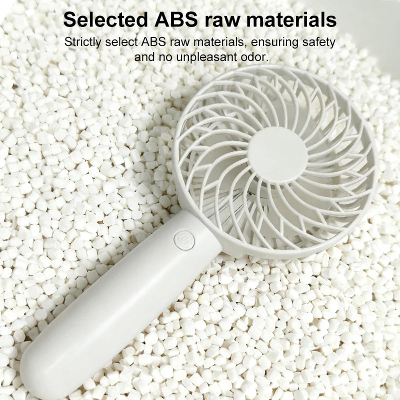 Portable handheld fan 16000RPM 6-speed mini fan USB fan phone holder indoor desktop fan