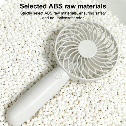 Portable handheld fan 16000RPM 6-speed mini fan USB fan phone holder indoor desktop fan