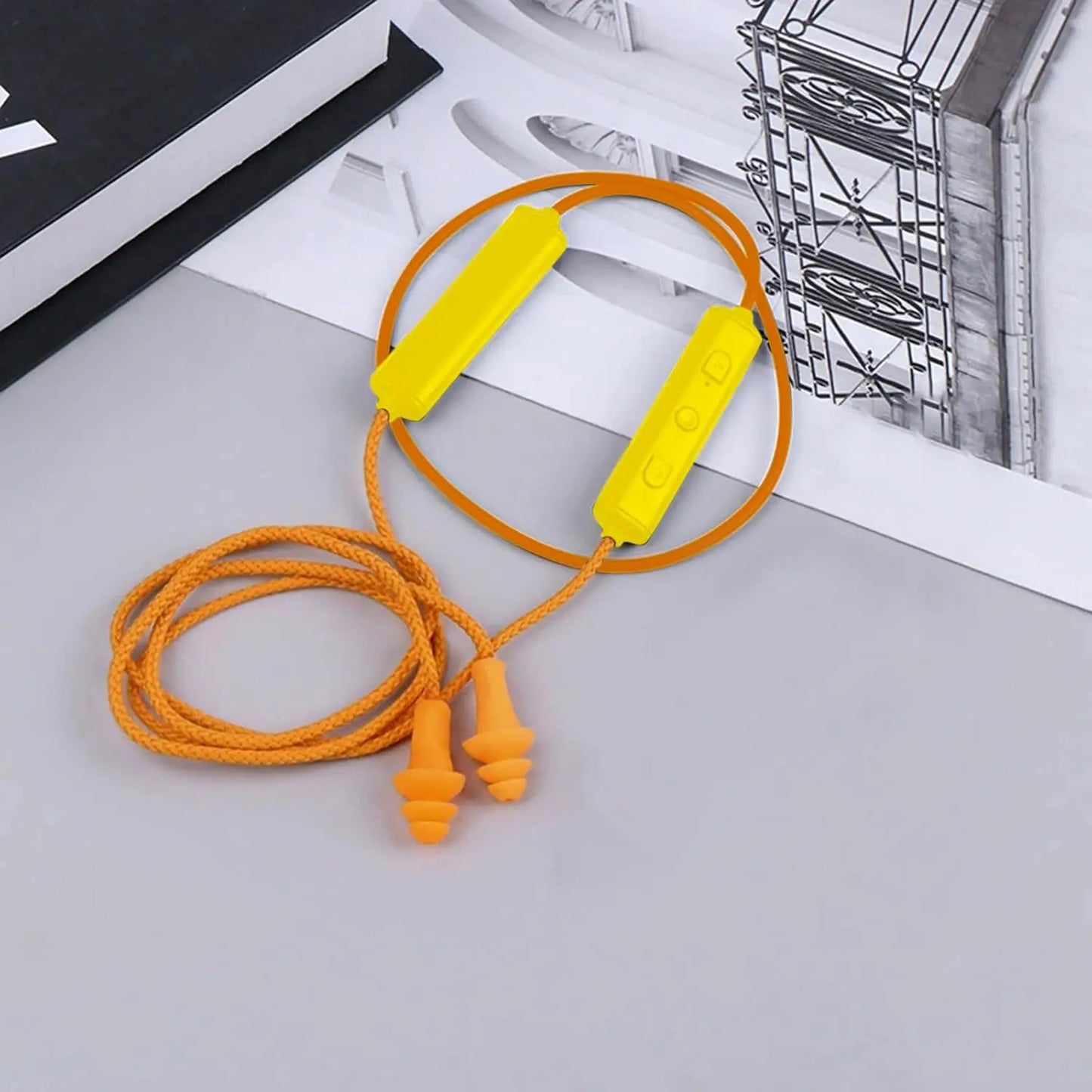 Ear Plugs Bluetooth Earphone for Work, Noise Suppression, Hearing Protection,Construction Sites, Noisy Environments Dropshipping