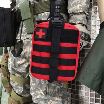205pcs Universal First Aid Kit for Home, Travel, Outdoor & Emergency. Compact & Complete. Fast Delivery!