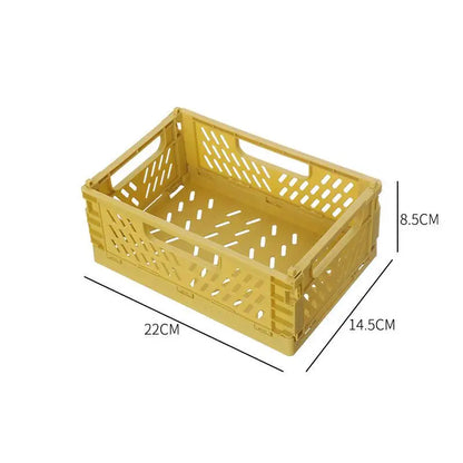 Foldable Storage Basket Wardrobe Organizer Box Kitchen Bathroom Accessories Gadgets For Clothes Toy Spices Condiments Vegetables
