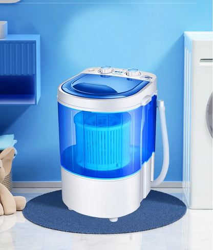 Large Portable Washing Machine with Dryer Bucket for Clothes Shoe Small Washing Machines Mini Automatic Sock Underwear Washer UK