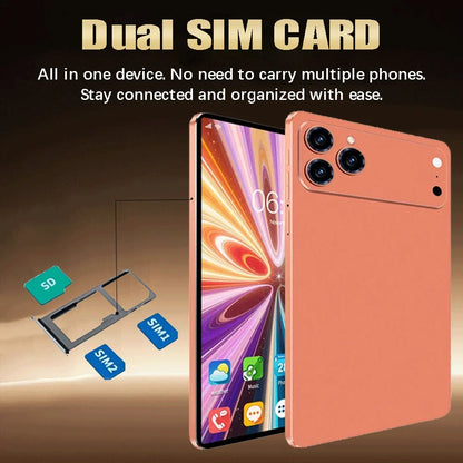 2026 Pad 17 Pro Max Tablet PC 11 Inch 24GB 2T Android16 Snapdrago 8gen3 5G Dual SIM Call WIFI 20000mAh Tablet Face Recognition