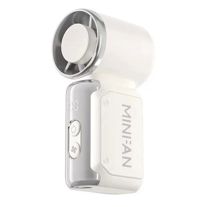 Handheld Small Fan, Portable Mini Bladeless Electric Fan, USB Charging Pocket Portable Fan, Suitable for Outdoor and Travel Use
