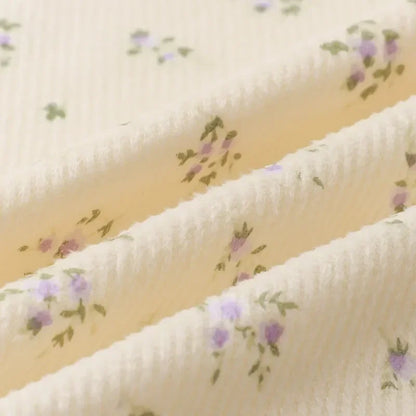0.5m/1m Thickened Corduroy Fabric Small Floral Printed Fabric Making Dresses Children's Clothing Handmade DIY Clothing Fabrics